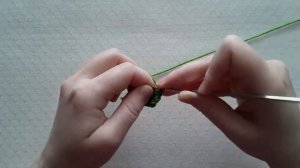 Вязаный Листик (вариант 3) ✿ Вязание крючком ✿ Knitted Leaf (Option 3) ✿ Crochet