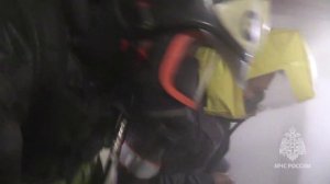 В Абакане пожарные провели учения на здании дома культуры железнодорожников