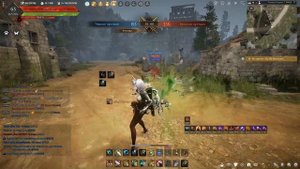 BDO PVP средней Лучницы против слабого Страйкера почти новичка, есть ли шансы у лучницы?