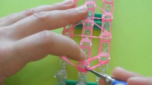 ❤Лак для ногтей. Фигурки из резинок Happy Rainbow Loom. Как плести. Урок №117❤