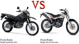 Suzuki DR 200 vs Beta Alp 4 0 350 Test specification comparison