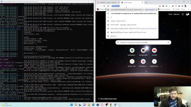 Larawel Docker WSL Workflow смотреть онлайн