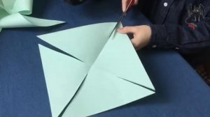 Делаем оригами для начинающих «Вертушка»