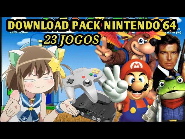 Pack 23 Roms PT-BR Nintendo 64 Downlo@d