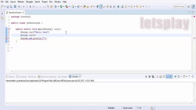 Video #24 - Java Tutorial - Converting String Into Uppercase смотреть онлайн