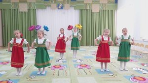 #АвСердцеМолодостьПоет Детский сад №9 подготовительная  группа №12 "Веселый танец" (г. Саранск)