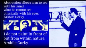 Arshile Gorky Solitary Man