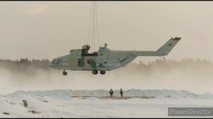Ми-26Т транспортирует Ми-26 на внешней подвеске.