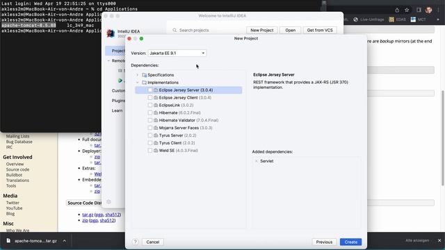Einrichtung eines Java-Webprojekts in IntelliJ IDEA Ultimate смотреть онлайн