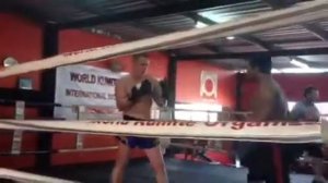 Тайский бокс в Тайланде.Школа WKO.