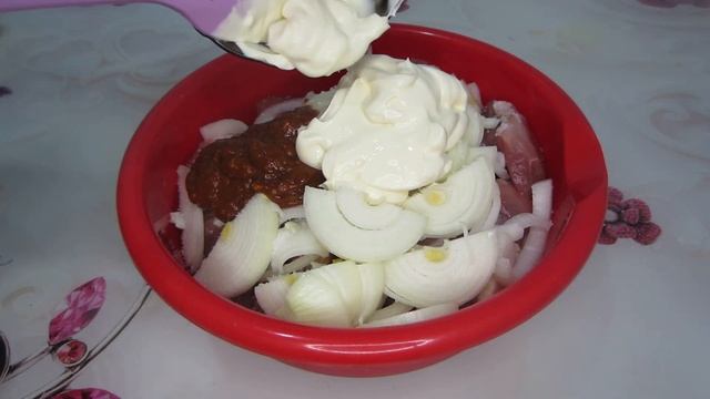 Шашлык из свинины. Сочный шашлык