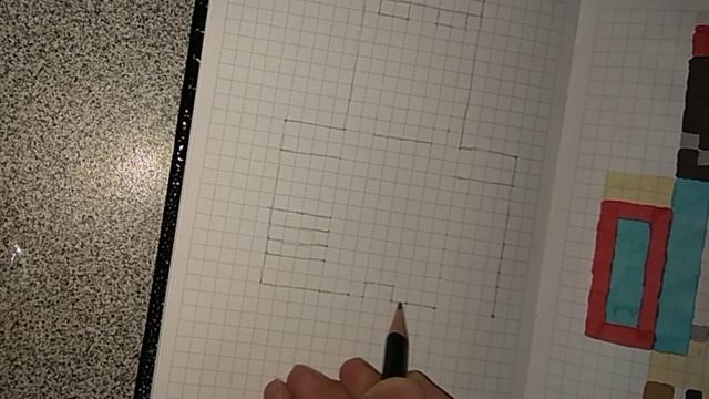 как нарисовать скин пикселя по клеточкам смотреть онлайн