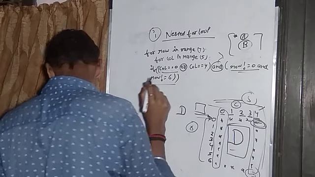Python Series #43 python pattern program - printing '*' in D shape #python #python3
