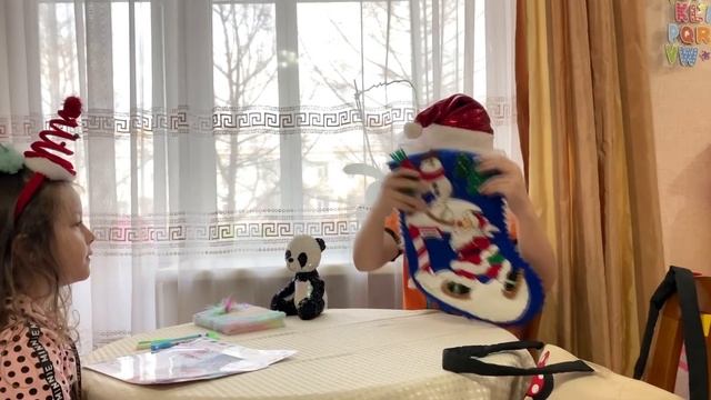 Амелька пишет письмо деду морозу
