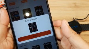 i9 Ultra Max Smartwatch - Downloading Watch Faces, Dials from Laxasfit Pro App