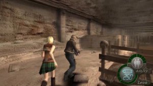 What Happens If Leon Brings Ashley In The Minecart? - Resident Evil 4