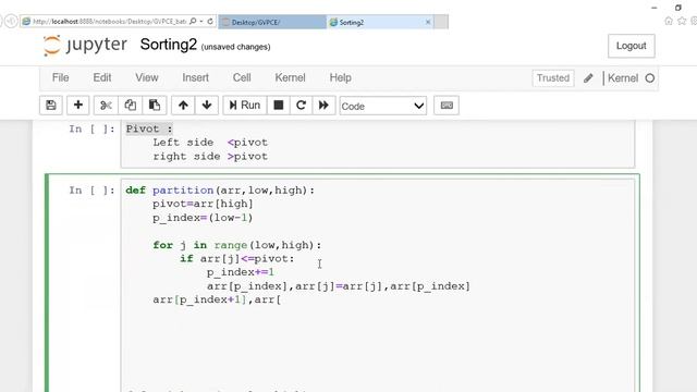 12_b1 | Soting Algorithm -  Quick sort in Python | InfyTQ Preparation