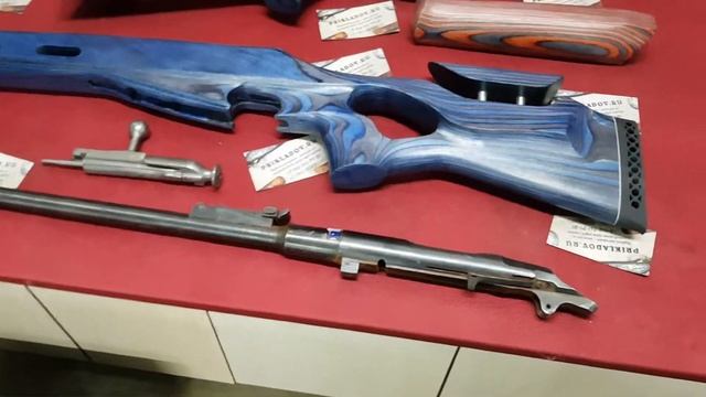 Ложи, приклады и цевья из цветного ламината. СТРЕЛА. смотреть онлайн