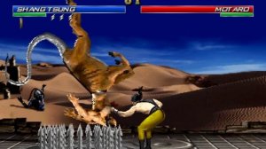 Mortal Kombat Project ALL FATALITIES ON MOTARO and stage fatalities