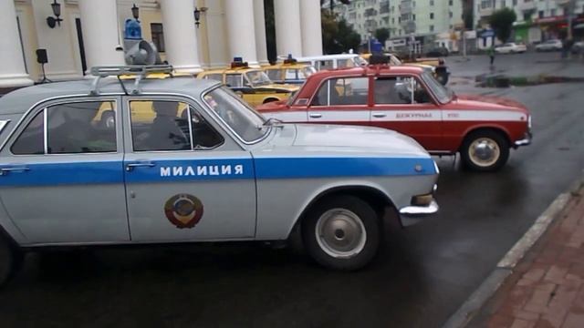 Ретровыставка в день ГАИ-2023, г. Рязань смотреть онлайн