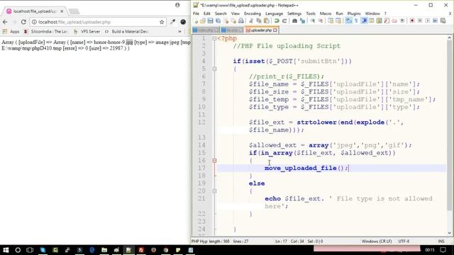 PHP tutorial in Hindi part - 17 - PHP Files Upload & Downlaoding | Any file upload/download in php