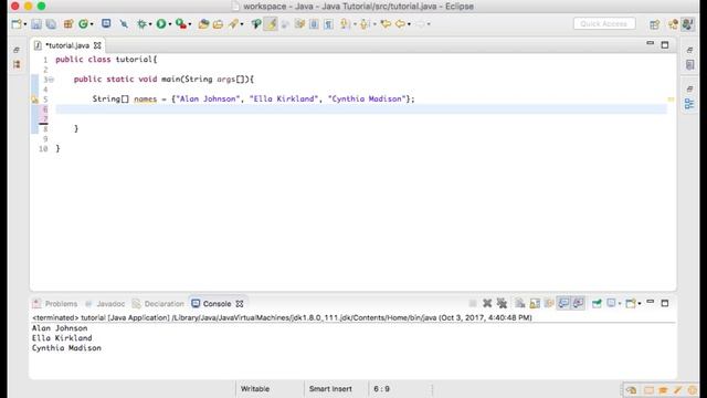 Java made Simple: Iterate through an Array Tutorial