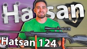 Hatsan 124 (4.5 мм, 3 Дж) видео обзор