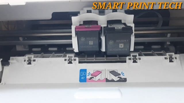 How to Remove or Replace Cartridges from HP Deskjet 4828 Printer смотреть онлайн