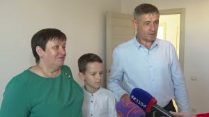 ЖК "Новая заря" продолжает заселяться семьями из приграничья