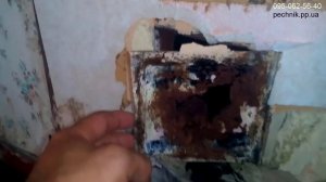 РЕДКАЯ ДВУХ-ХОДОВАЯ ПЕЧЬ С ТРЕМЯ ЗАСЛОНКАМИ НА ГРУБЕ.Pechnik Tv.