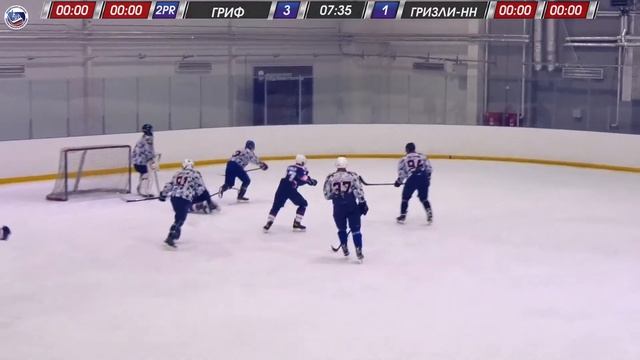 04.12.2022, ХК "ГРИФ" - ХК "ГРИЗЛИ-НН" (1 ЛИГА) смотреть онлайн