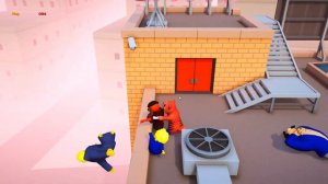 НА НАС НАПАЛИ ГОПНИКИ и ХОТЯТ ОТОБРАТЬ МОБИЛУ! - Gang Beasts