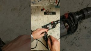 Metabo SBE 650 drill repair with a broken switch.