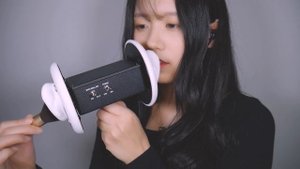 ASMR Deep Breathing & Ear Brushing | Ear Blowing for sleep | 1Hr (No Talking)