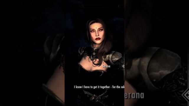 Serana Dialogue add on: asking about the mission.