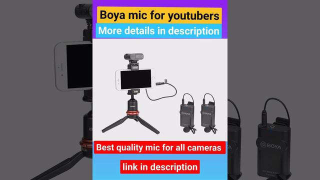 BOYA by-WM4 PRO-K2 Dual-Channel Digital Wireless Microphone