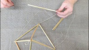 Соломенный паучок: Мастер-класс отдела ремесленной деятельности #сидимтворимдомащучин