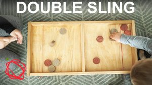 Сделала DOUBLE SLING ребенку - МУЖ играет сутками - Деревянная игра своими руками + столярные станки