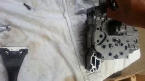 AW55-50SN valve body re-assembly