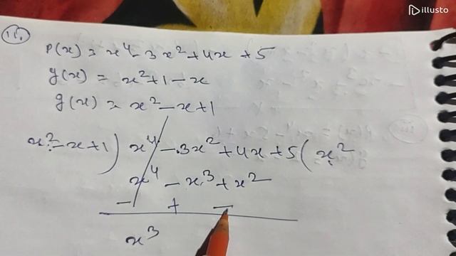 Class 10 Math Chapter 2 Polynomials (बहुपद) exercise 2.3 NCERT SOLUTIONS  || Question no 1