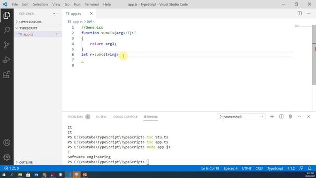 13.TypeScript Generics [08-Mar-2021]