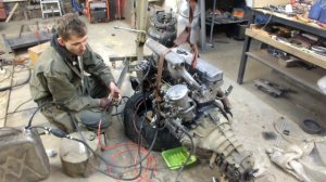 Мотор 601 после кап ремонта.Первый запуск.