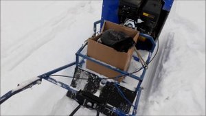 Постройка мотобуксировщика своими руками  Часть № 4 Покатушки по лесу