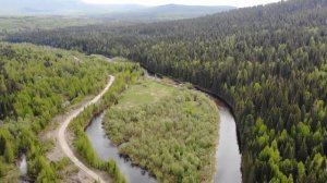 Река Косьва, урочище Усть-Тылай, Свердловская область, начало сплава, май 2021