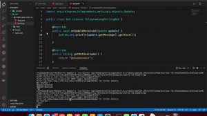 Telegram Bot in Java Part2
