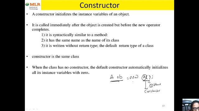 13 constructors and methods in java смотреть онлайн