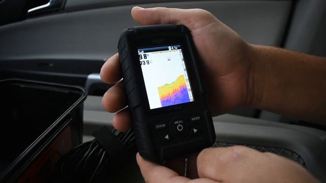 Китайский Эхолот Lucky FF718LiC 2 датчика в комплекте. Распаковка, тестируем, ищем рыбу. смотреть онлайн