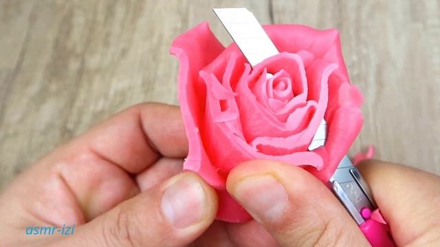 АСМР мыло 15/Странное удовлетворяющее и расслабляющее видео нарезка мыла . Приятно смотреть  и слуша