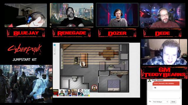 Cyberpunk Red JUMPSTART - Session 1 - Pioneers смотреть онлайн