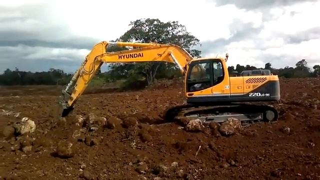ชมความสวยงามของ รถขุด HYUNDAI R220lc-9s Excavator смотреть онлайн